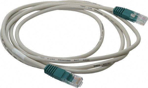 Tripp-Lite N010-007-GY 7' Long, RJ45/RJ45 Computer Cable