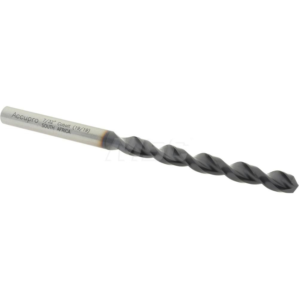 Accupro 1640556A-AC Jobber Length Drill Bit 7/32" Dia, 130 °, Cobalt