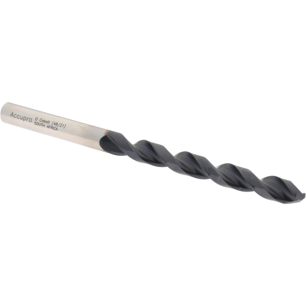 Accupro 1640803A-AC Jobber Length Drill Bit Letter O, 130 °, Cobalt