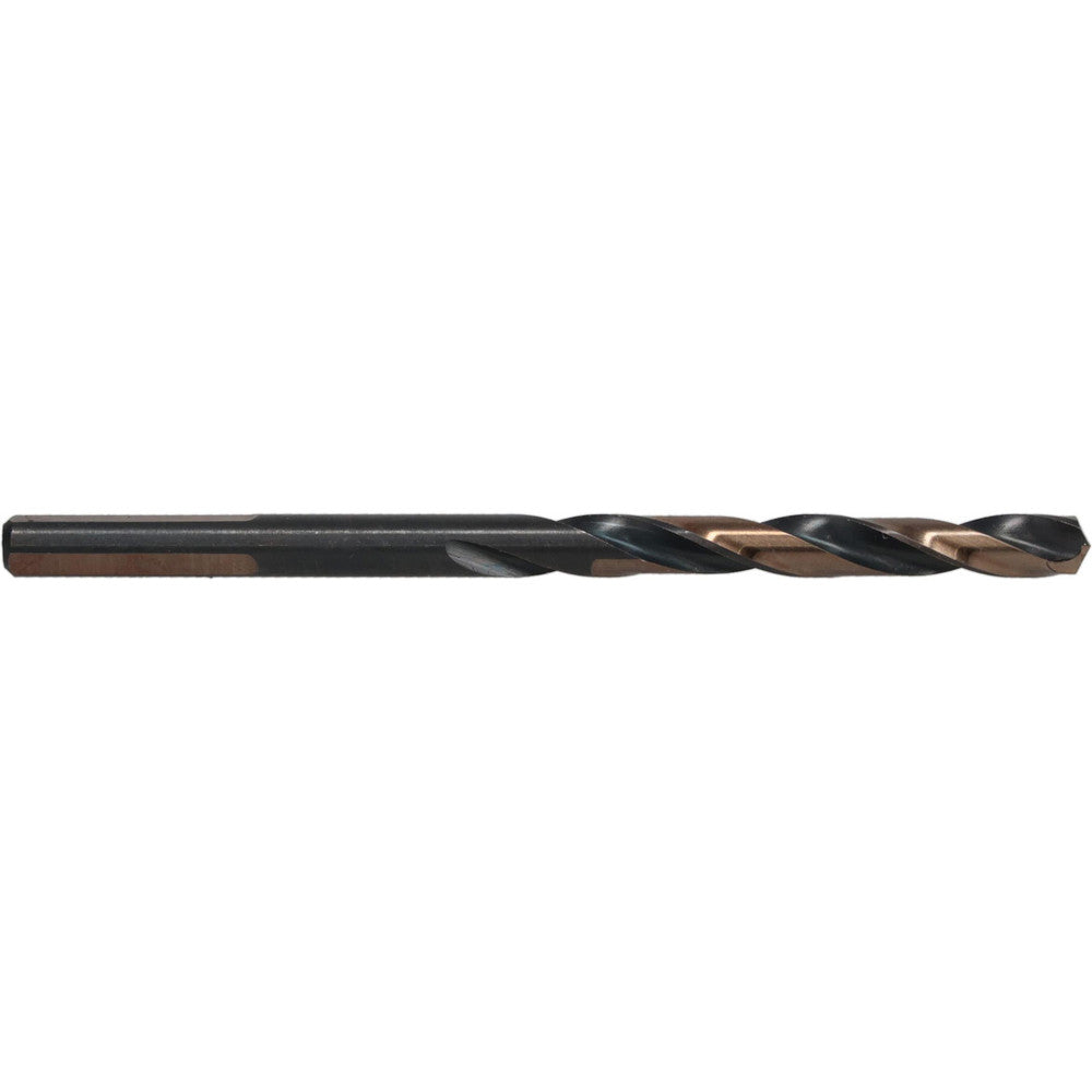 Triumph Twist Drill 033312 Mechanics Drill Bit 3/16" Dia, 135 ° Point, High Speed Steel, Weldon Shank, Split Point