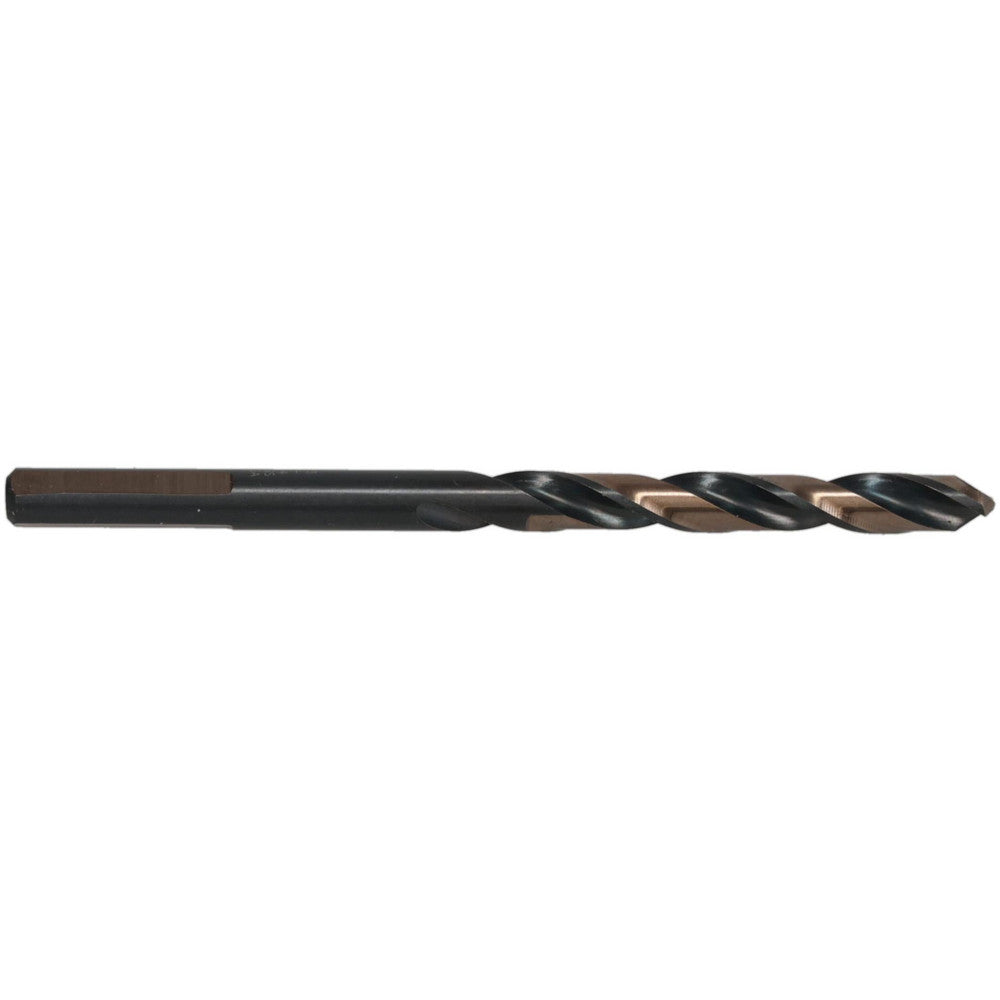 Triumph Twist Drill 033313 Mechanics Drill Bit 13/64" Dia, 135 ° Point, High Speed Steel, Weldon Shank, Split Point