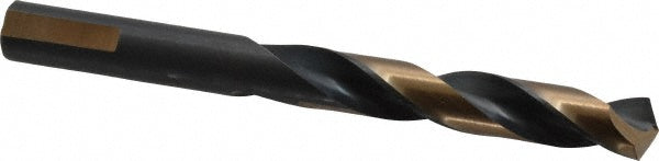 Triumph Twist Drill 033329 Mechanics Drill Bit 29/64" Dia, 135°, High Speed Steel, Weldon Shank, Split Point