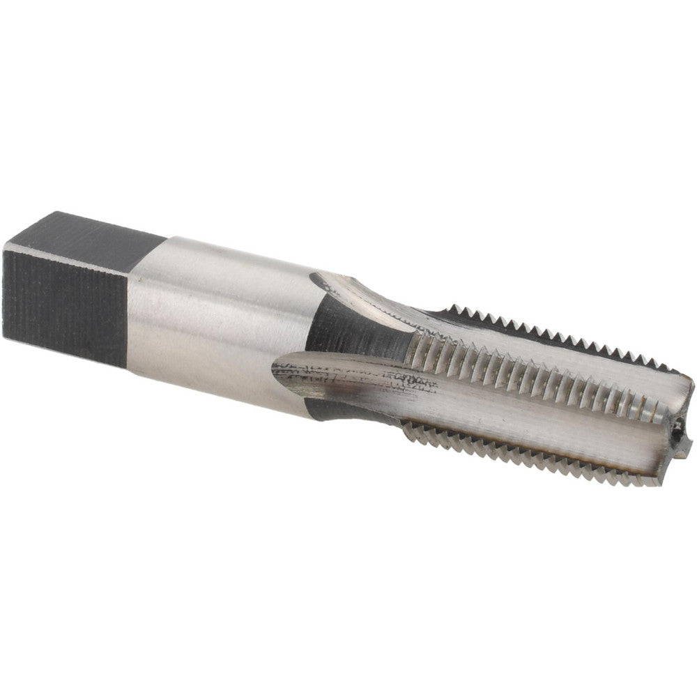 Reiff & Nestor 46446 Standard Pipe Tap 1/8-27, NPT, Regular, 4 Flutes, High Speed Steel, Bright/Uncoated