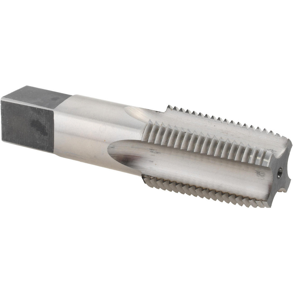 Reiff & Nestor 46122 Standard Pipe Tap 1/2-14, NPT, Regular, 4 Flutes, High Speed Steel, Bright/Uncoated