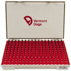 Vermont Gage 901300400 Class ZZ Plug Gage Set 0.0615 to 0.2505" Range, 190 Pc