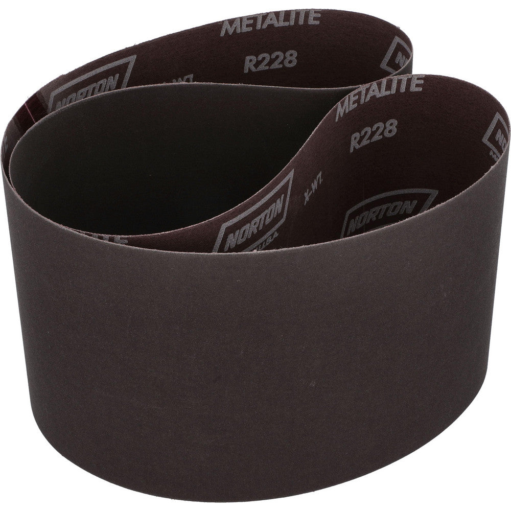 Norton 78072722543 Abrasive Belt 6" Wide, 48" OAL, 320 Grit, Aluminum Oxide