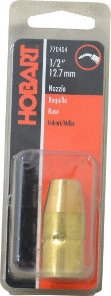 Hobart Welding Products 770404 0.023" to 0.035" Wire OD, MIG Welder Nozzle, Slip-On