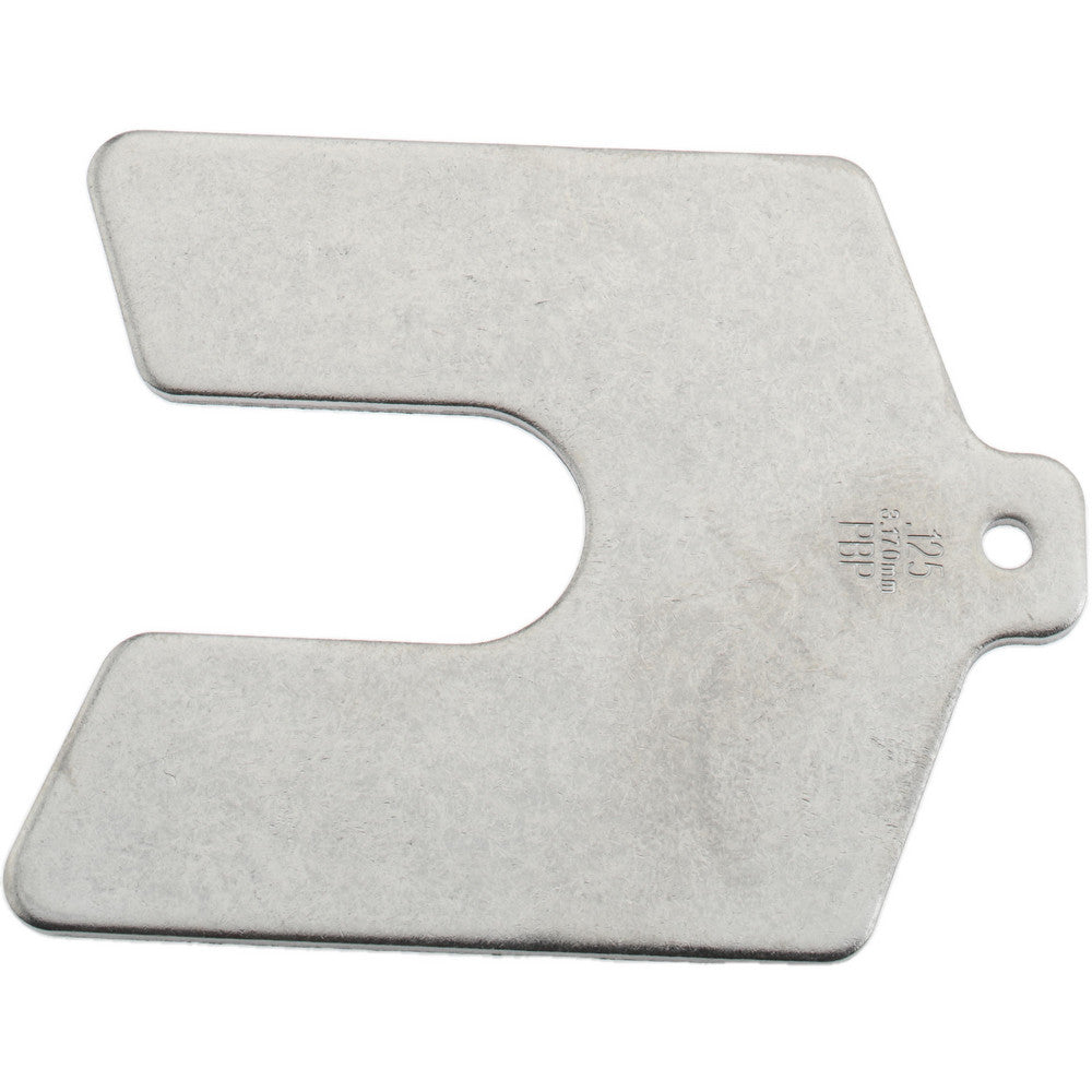 Precision Brand Products 42365 Shim Stock 0.125'' Thick, 3'' Long, 3" Wide, Stainless Steel
