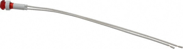 Advance Controls Inc. 104113 110 V Red Lens Indicating Light