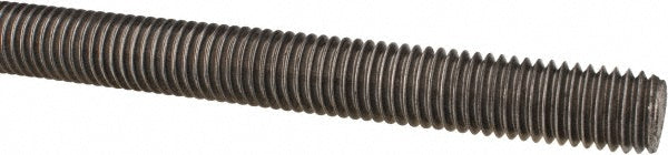 ALL AMERICA THREADED PRODUCTS 01133 General-Purpose Threaded Rod 5/8-11, 3' OAL, Low-Carbon Steel, Oil Finish
