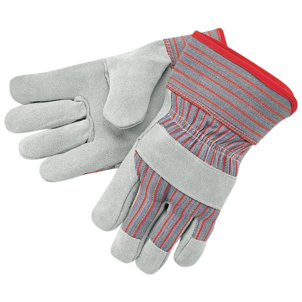 MCR Safety 1200S Work Gloves Memphis® 1200, Size Large, Cowhide Leather Lined, Cowhide Leather, General Purpose