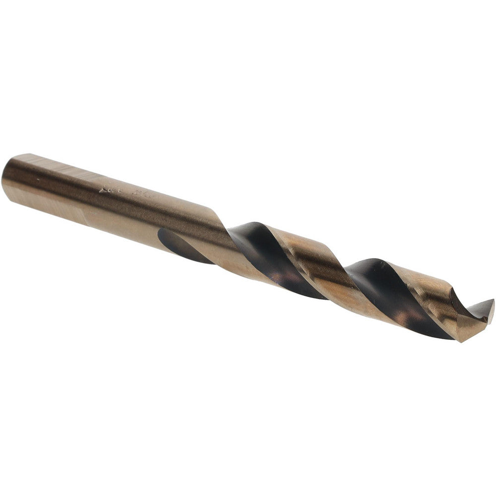 Viking Drill & Tool 87120 Mechanics Drill Bit 3/8" Dia, 135 ° Point, Hi-Molybdenum Tool Steel, Reduced Shank, Split Point