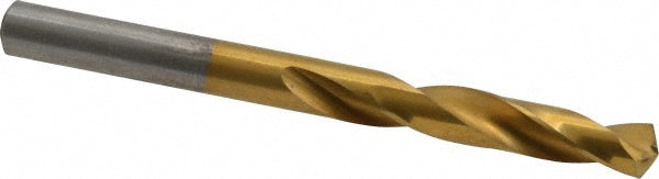 Chicago-Latrobe 48379 Screw Machine Length Drill Bit #9 (0.1960) Dia, 135 deg, HSS