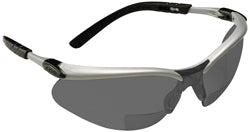 3M 7000127492 Magnifying Safety Glasses +1.5, Gray Lenses, Anti-Fog, ANSI Z87.1 & CSA Z94.3