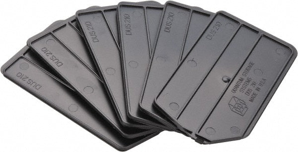 Quantum Storage DUS210 Bin Divider Use with Quantum Storage Systems - DUS 210, Black
