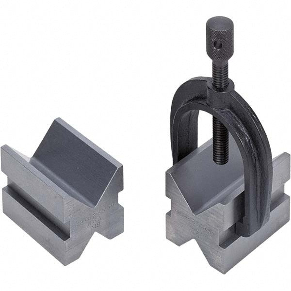 TESA Brown & Sharpe 599-749 V-Block 1-1/2" Max Capacity, 90° V Angle