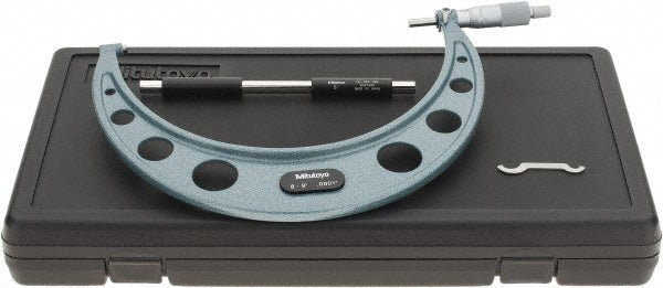 Mitutoyo 103-223 Mechanical Outside Micrometer 9" Range, 0.0001" Graduation