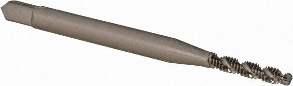 OSG 2905600 Spiral Flute Tap #2-56, UNC, 2 Flute, Modified Bottoming Chamfer, 2B Class of Fit, Vanadium High-Speed Steel, Bright/Uncoated Finish