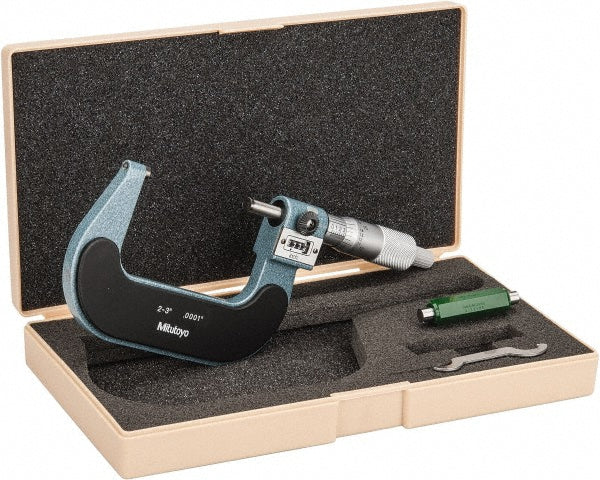 Mitutoyo 193-213 Mechanical Outside Micrometer 3" Range, 0.0001" Graduation