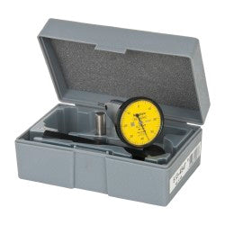 Mitutoyo 513-452-10T Vertical Dial Test Indicator 0.0300" Max, 0-15-0 Dial Reading, 0.000500" Accuracy