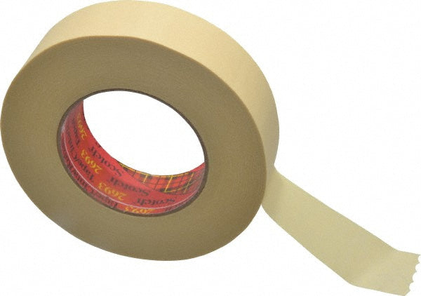 3M 7000088380 Masking Tape 38 mm Wide, 60 yd Long, 7.9 mil Thick, Tan