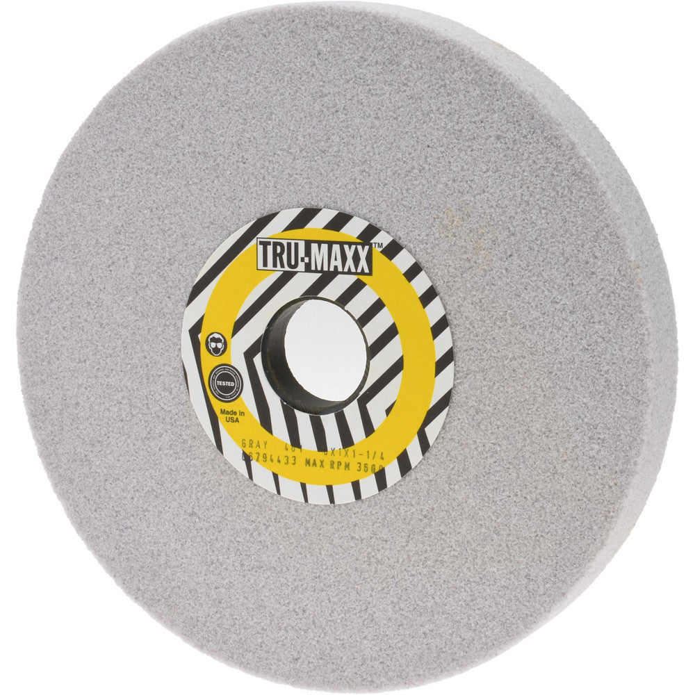 Tru-Maxx T1-8W33271-T 8" Diam x 1-1/4" Hole x 1" Thick, I Hardness, 46 Grit Surface Grinding Wheel