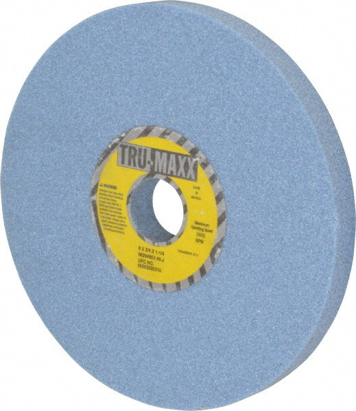 Tru-Maxx 66253292310 Surface Grinding Wheel 8" Dia, 3/4" Thick, 1-1/4" Hole, 46 Grit, J Hardness