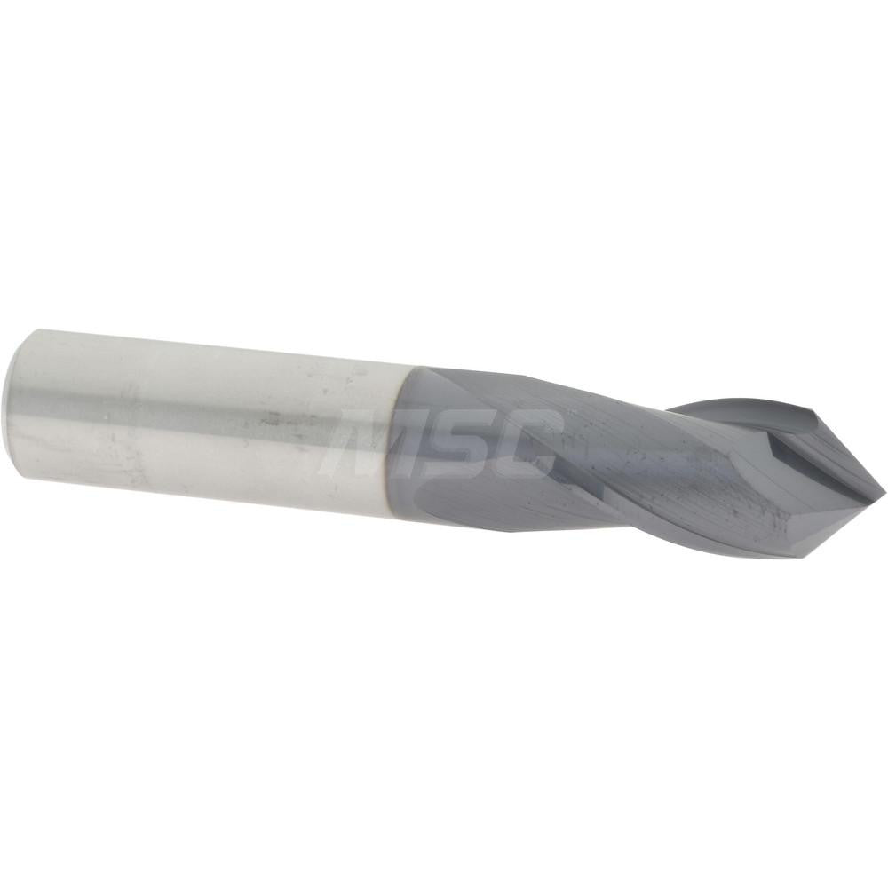 Accupro SAMG2020DPPLALT Drill Mill 5/8" Dia, 1-1/4" LOC, 2 Flutes, 90 ° Point, Solid Carbide
