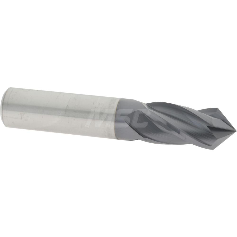 Accupro SCCMG2020DPPLAL Drill Mill 5/8" Dia, 1-1/4" LOC, 4 Flutes, 90 ° Point, Solid Carbide