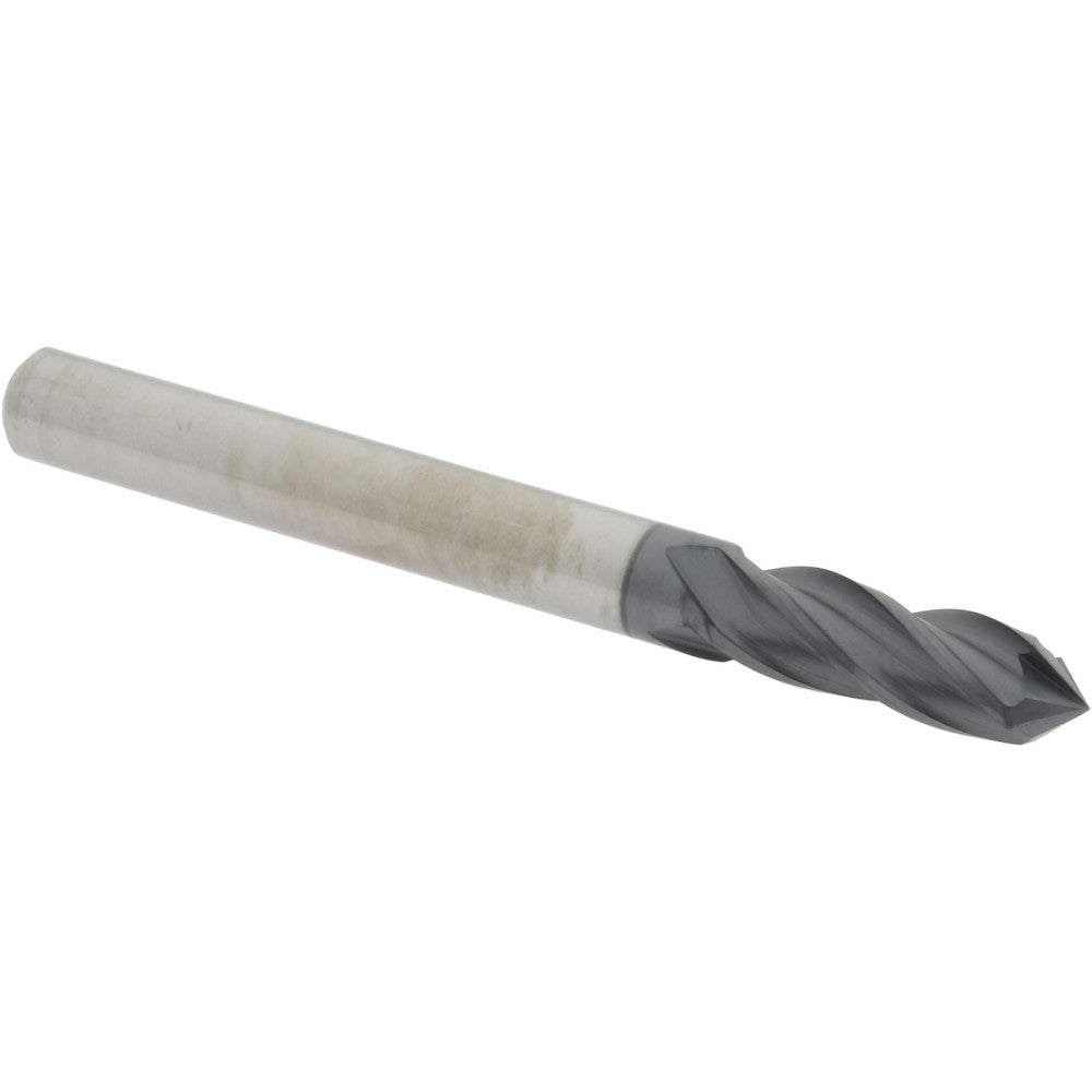 Accupro SCCMG80-DPPLALT Drill Mill 1/4" Dia, 3/4" LOC, 4 Flutes, 90 ° Point, Solid Carbide