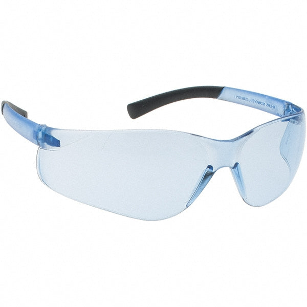 PYRAMEX S2560S Safety Glass Scratch-Resistant, Polycarbonate, Blue Lenses