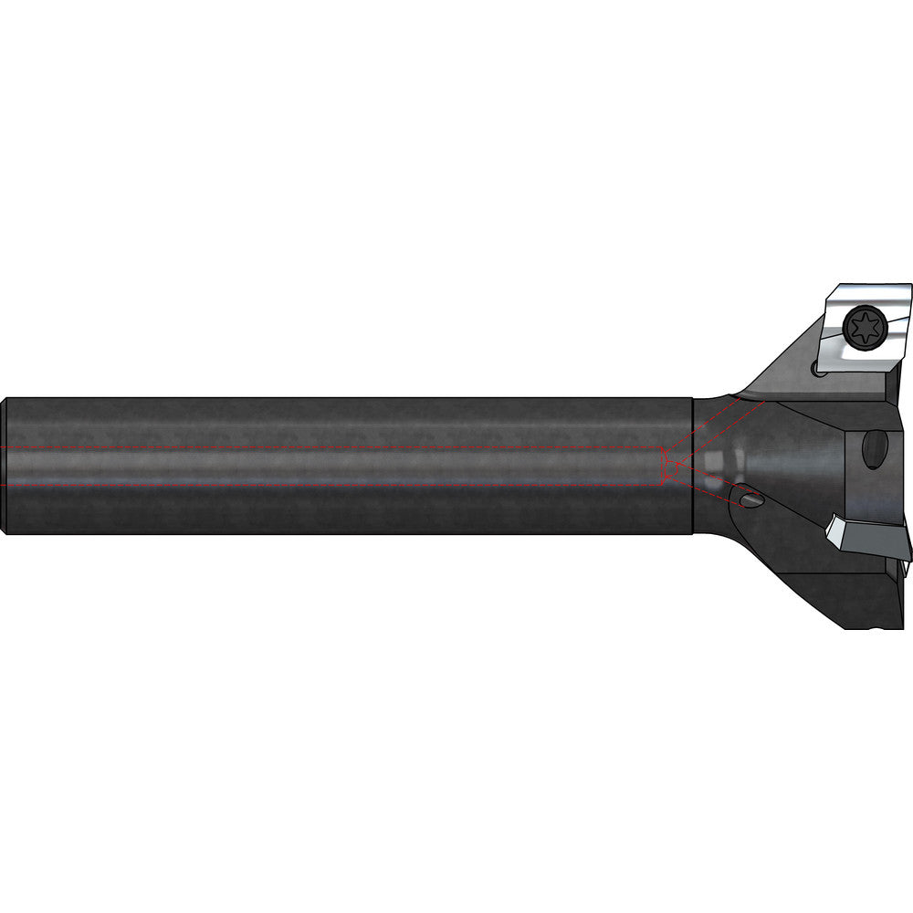 A.B. Tools SH200-3/4 Indexable High-Feed End Mill 2X3/4X3/8X2", Cylindrical Shank