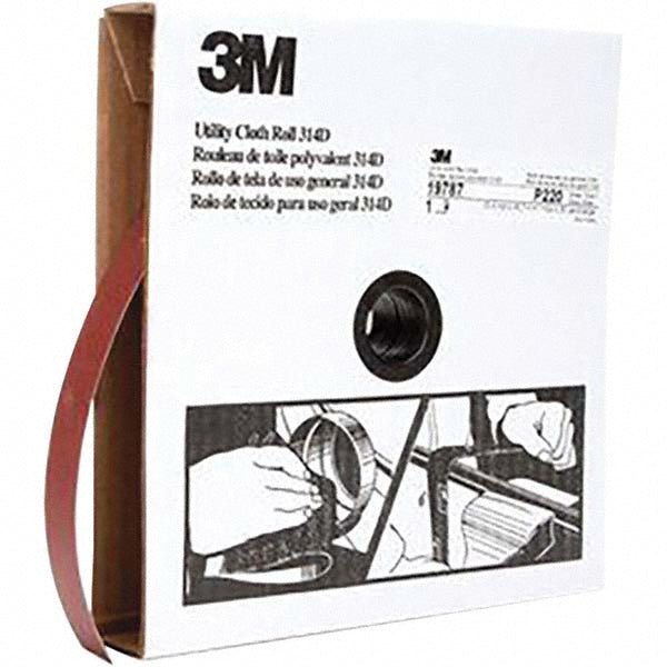 3M 7000118509 1" x 50 Yd 220 Grit Aluminum Oxide Shop Roll