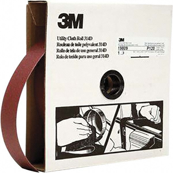 3M 7000118529 1-1/2" x 50 Yd 120 Grit Aluminum Oxide Shop Roll