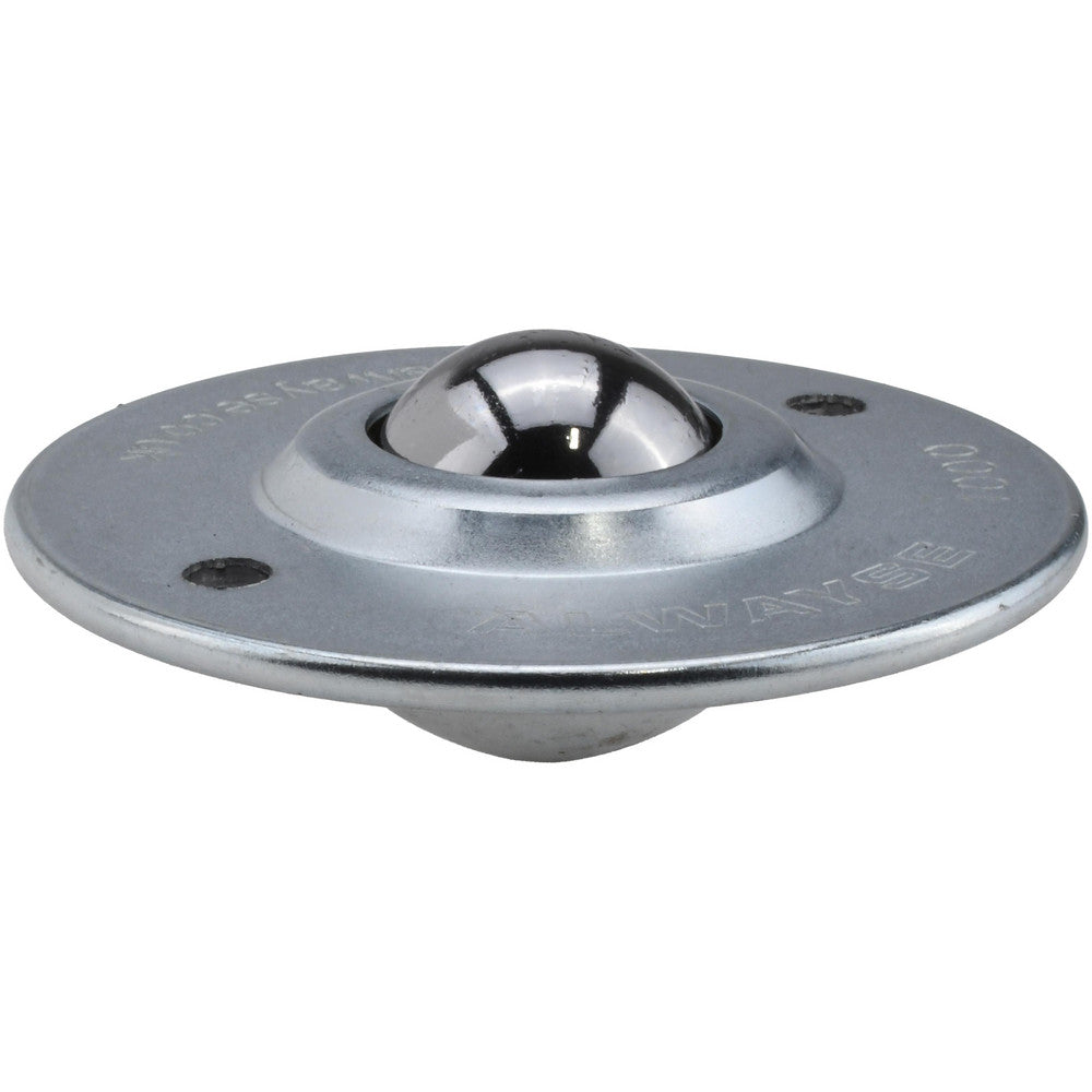 SKF BT 1000-13 Ball Transfer 25 mm Ball Dia, Carbon Steel, Round Base