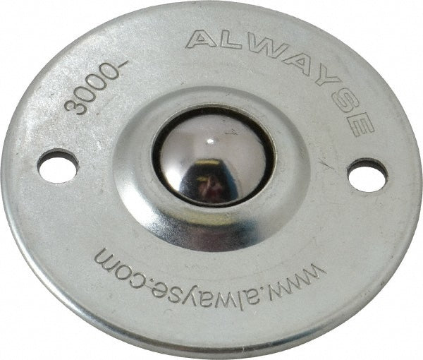 SKF BT 3000-13 Ball Transfer 19 mm Ball Dia, Carbon Steel, Round Base