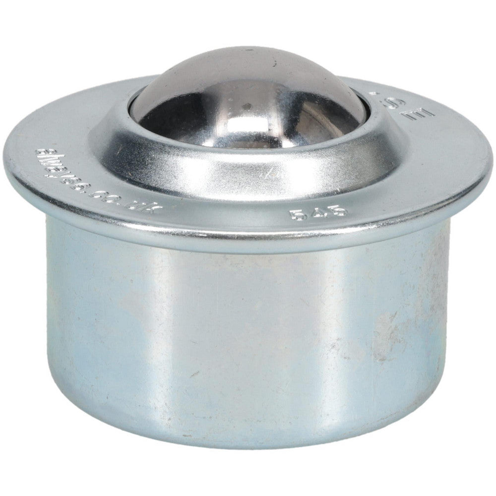 SKF BT 545-0-13 Ball Transfer 45 mm Ball Dia, Carbon Steel, Round Base