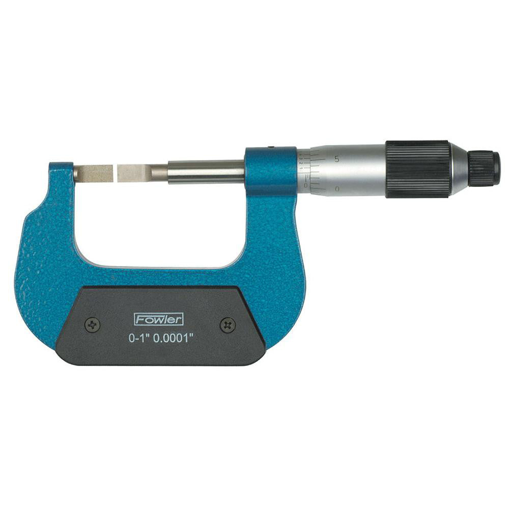 Fowler 52-246-001-1 Blade Micrometer Mechanical, 1" Max