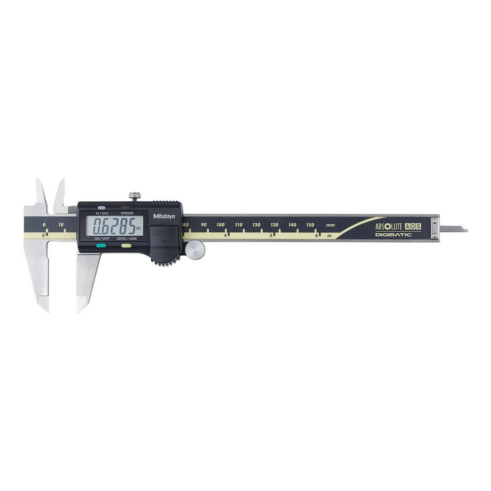 Mitutoyo 500-195-30CAL Electronic Caliper 100.00 mm, 4", 0.01 mm, 0.0005" Resolution, +/-0.02 mm, +/-0.0010" Accuracy, Calibrated, Stainless Steel