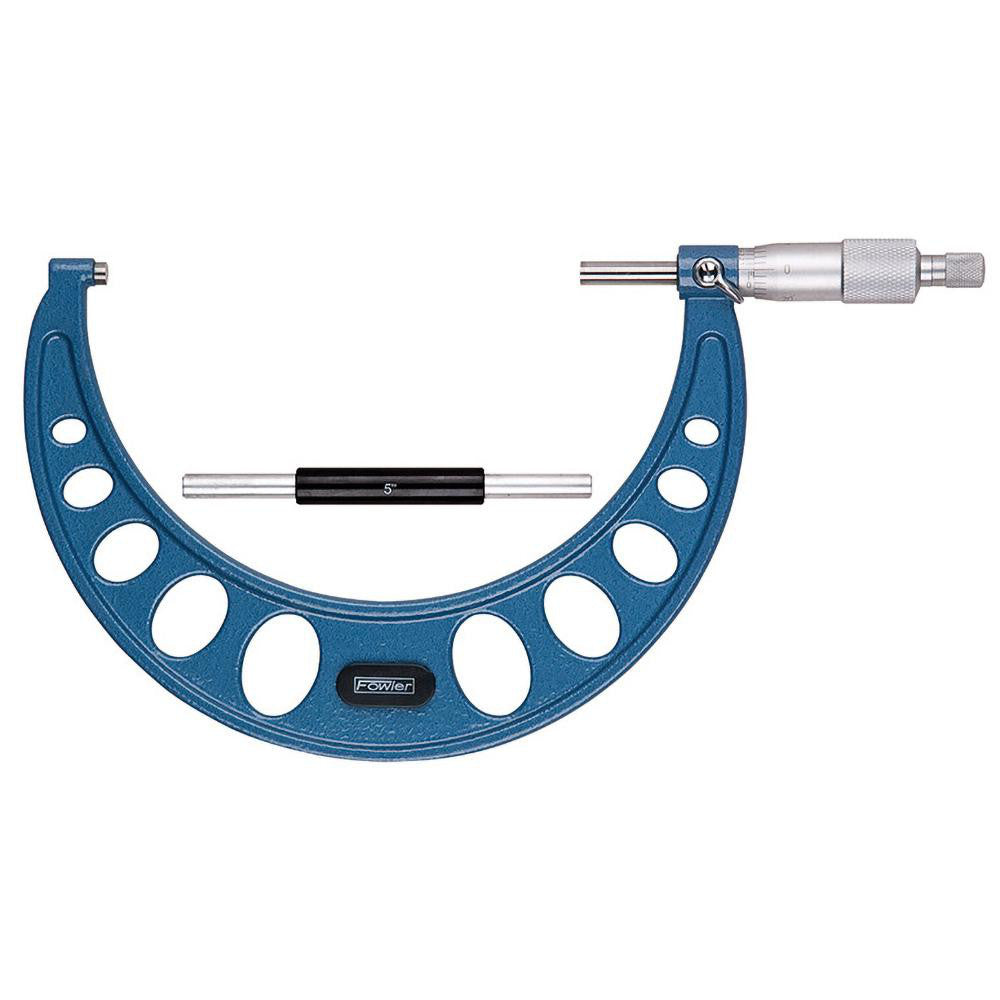 Fowler 52-240-006-1 Mechanical Outside Micrometer 6" Range, 0.0001" Graduation