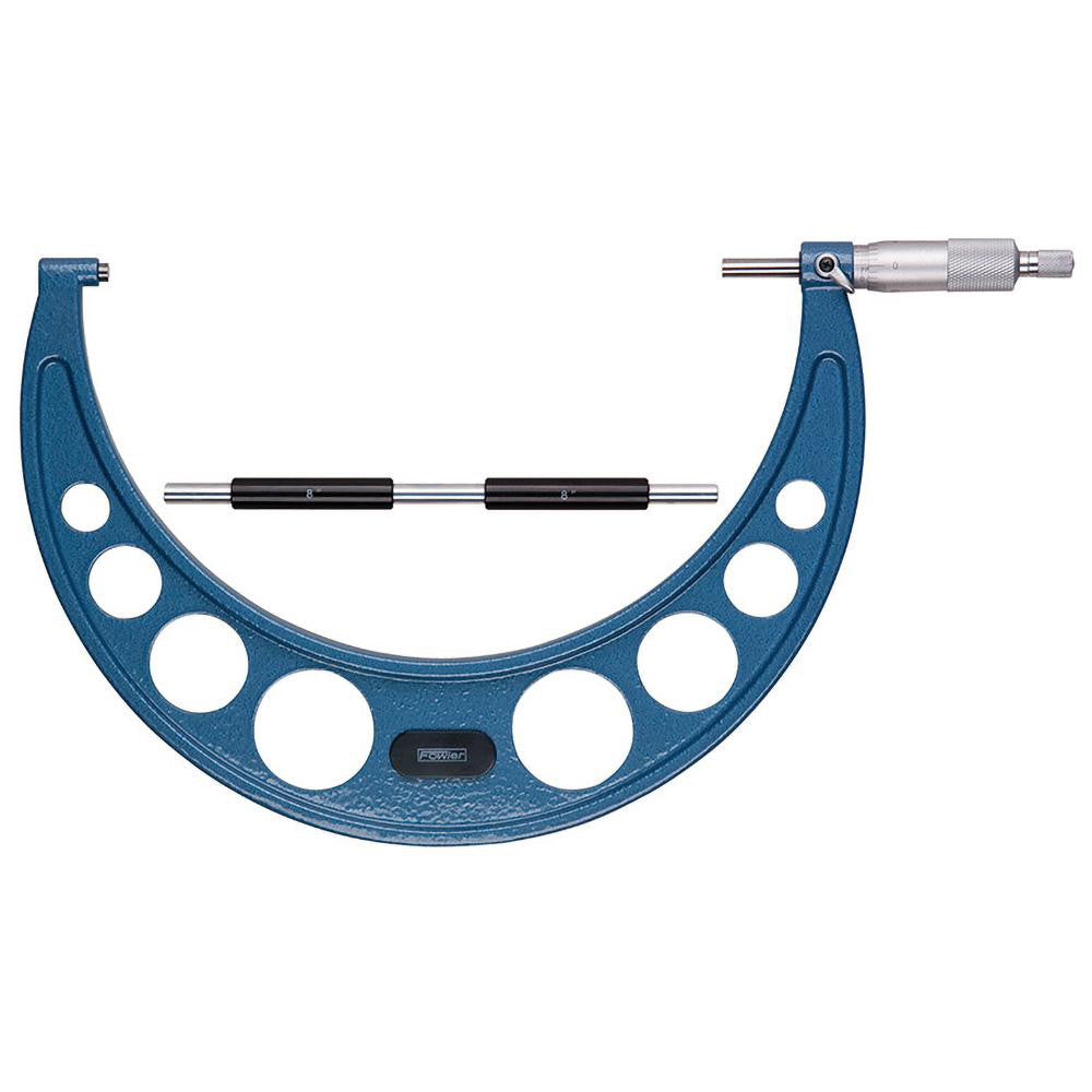 Fowler 52-240-009-1 Mechanical Outside Micrometer 9" Range, 0.0001" Graduation