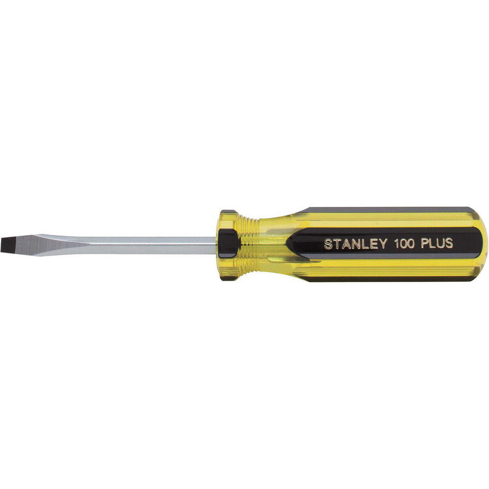 Stanley 66-015-A Slotted Screwdriver 3/16" Width, 6-3/4" OAL, 3" Blade Length