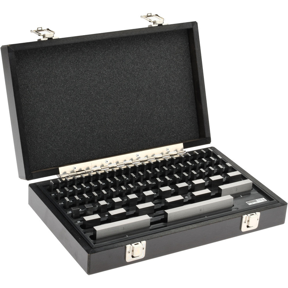 SPI 30-911-2 81 Piece, 0.05 to 4", Grade AS-1, Steel Gage Block Set