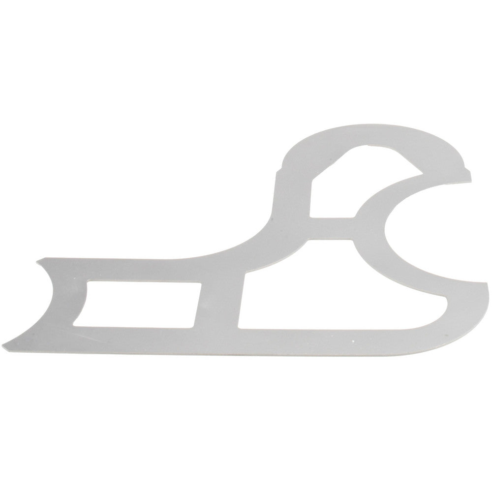 Value Collection 615-4006 Radius Gage Set Steel, 1-9/16 to 2" Radius, 1/16" Graduation, 8 pc