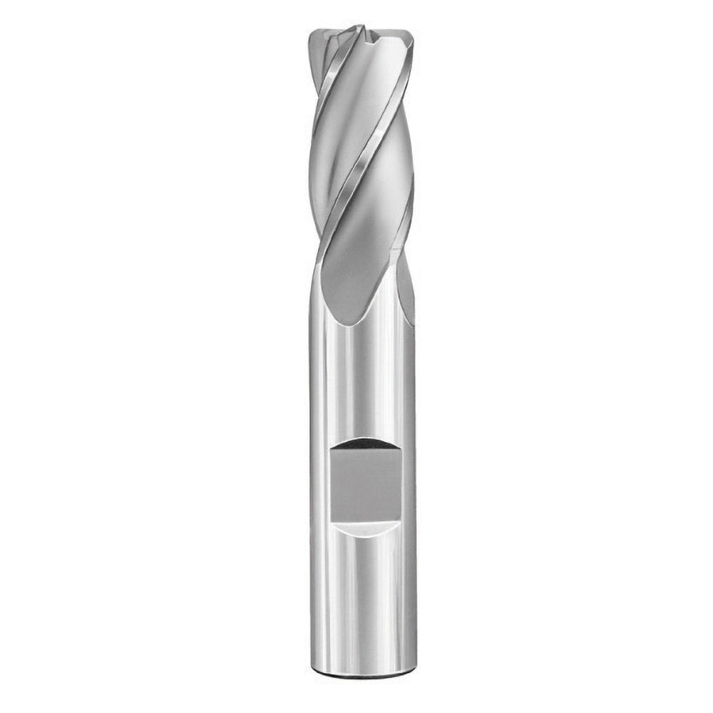 Kyocera SGS Precision Tools 38161 Corner Radius End Mill 3/16" Dia, 5/8" LOC, 0.0300" Radius, 4 Flute, Solid Carbide