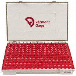 Vermont Gage 101400400 Class ZZ Plug Gage Set 0.0615 to 0.2505" Range, 190 Pc