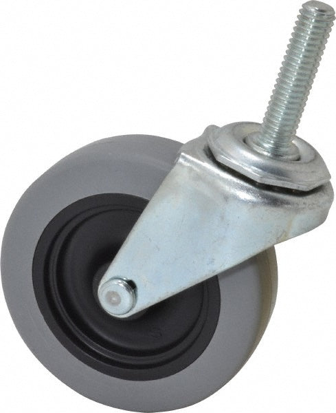 Shepherd 102090 3" Dia x 13/16" Wide x 3-1/2" OAH Stem Mount Swivel Caster