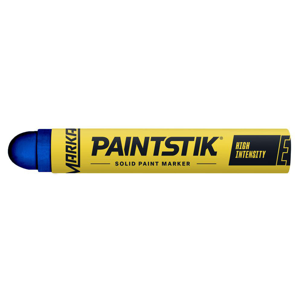 Markal 88625 Solid Paint Marker Blue, Oil Base, Round Tip