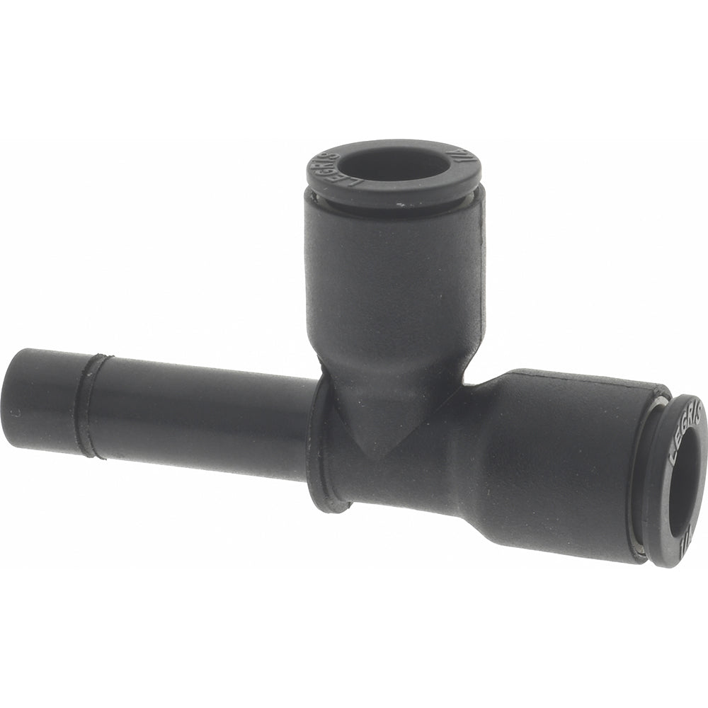Legris 3183 56 00 Push-To-Connect Plug-in Tube Fitting Plug-In Run Tee, 1/4" OD