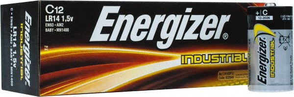 Energizer 92797034 Standard Battery Size C, Alkaline
